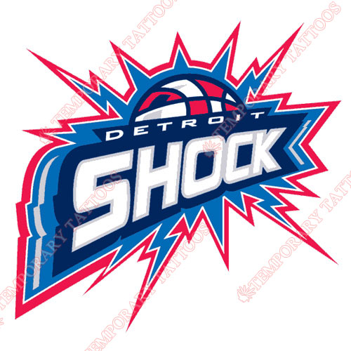 Detroit Shock Customize Temporary Tattoos Stickers NO.8555